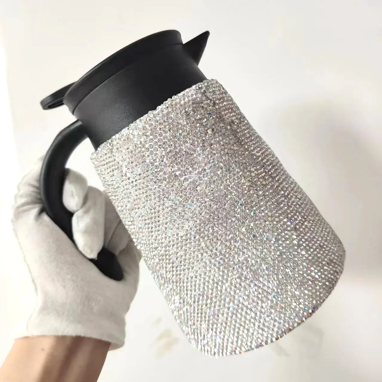 Coffee Equipment Eu - Botella de Agua con Brillantes, Termo