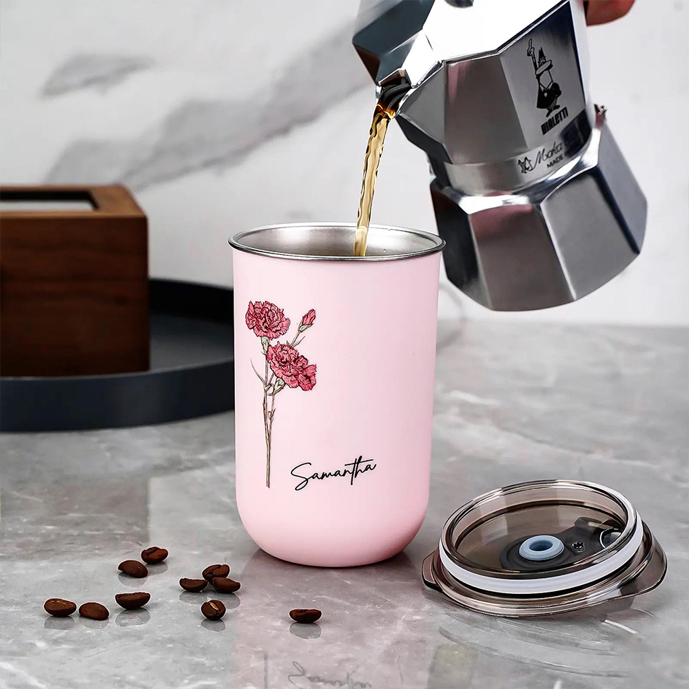 Vaso de café personalizado con - Coffee Equipment With Name reseña y precio