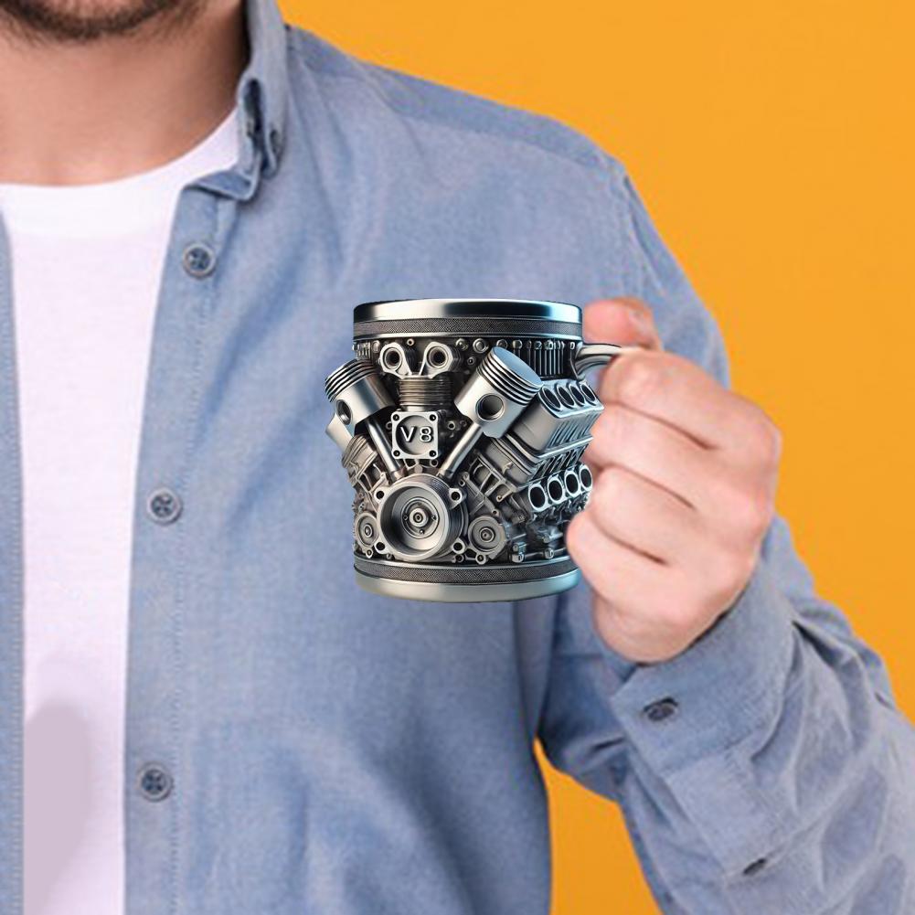 Taza con diseño de motores 3d, - Coffee Equipment Eu reseña y precio