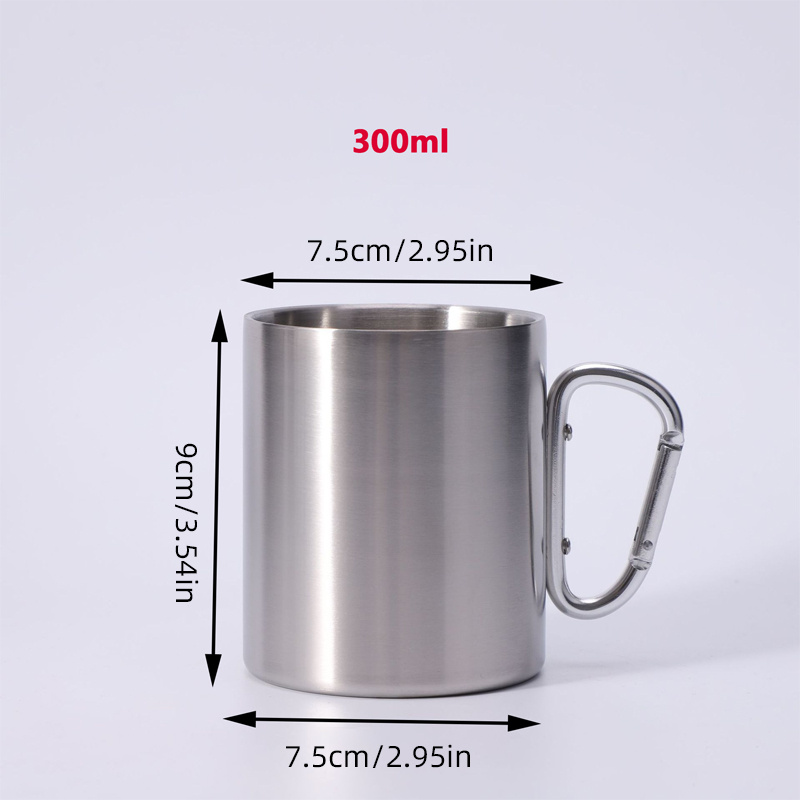 Taza de camping de acero inoxi - Coffee Equipment Eu reseña y precio