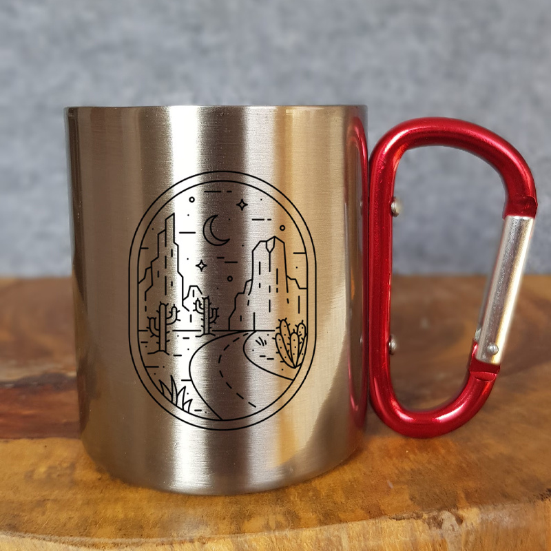 Taza de camping de acero inoxi - Coffee Equipment Eu reseña y precio
